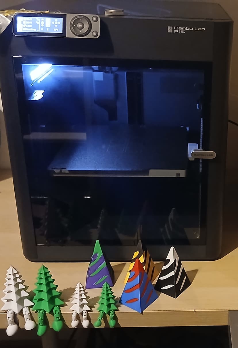 Stall media for Holiday Forge 3d