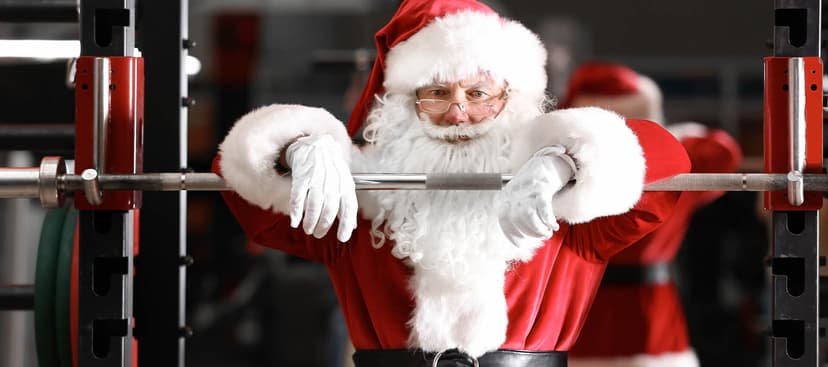 Stall media for Santa's Strength Showdown