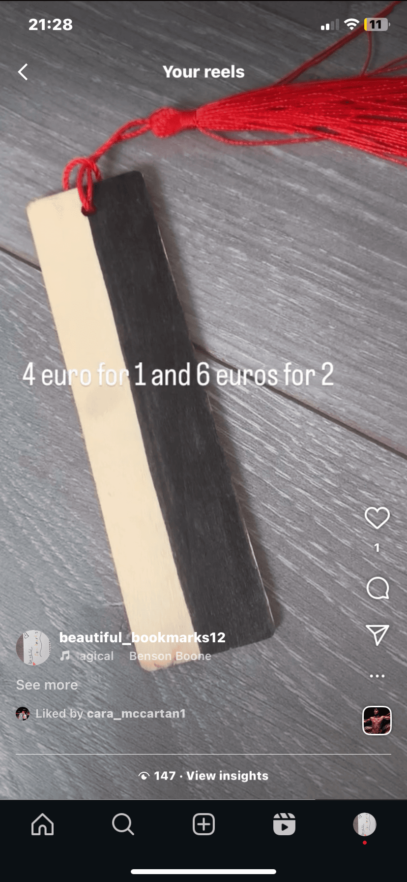 Stall media for The Ella's Bookmarks And Stuff