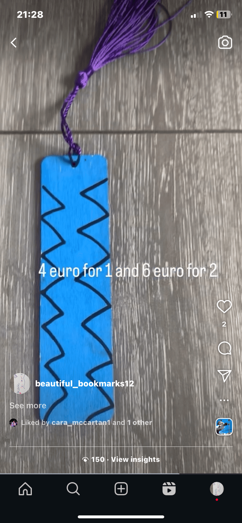 Stall media for The Ella's Bookmarks And Stuff